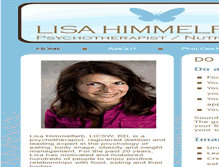 Tablet Screenshot of lisahimmelfarb.com